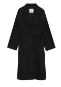 Dylan Coat - Black Cashmere Blend