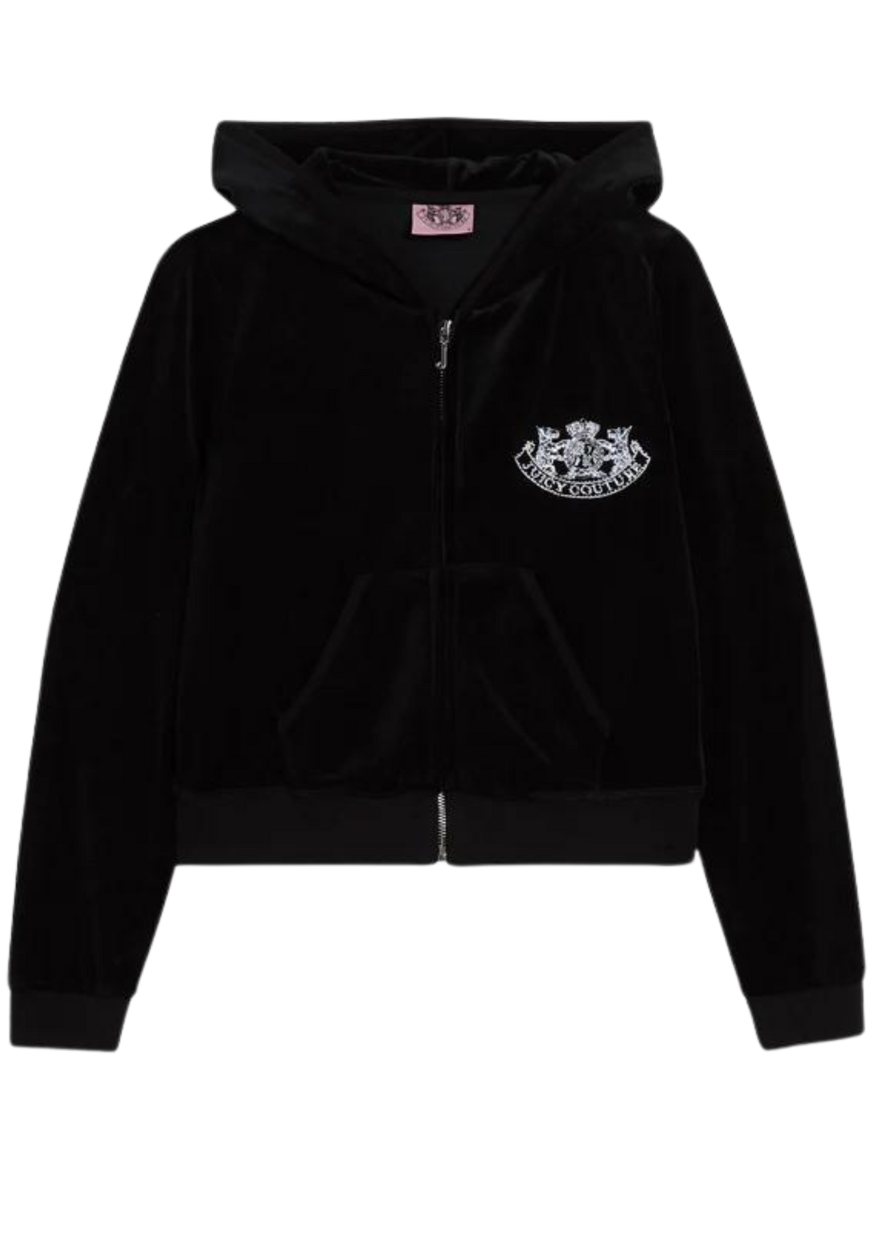 Heritage Dog Crest Robyn Hoodie - Black