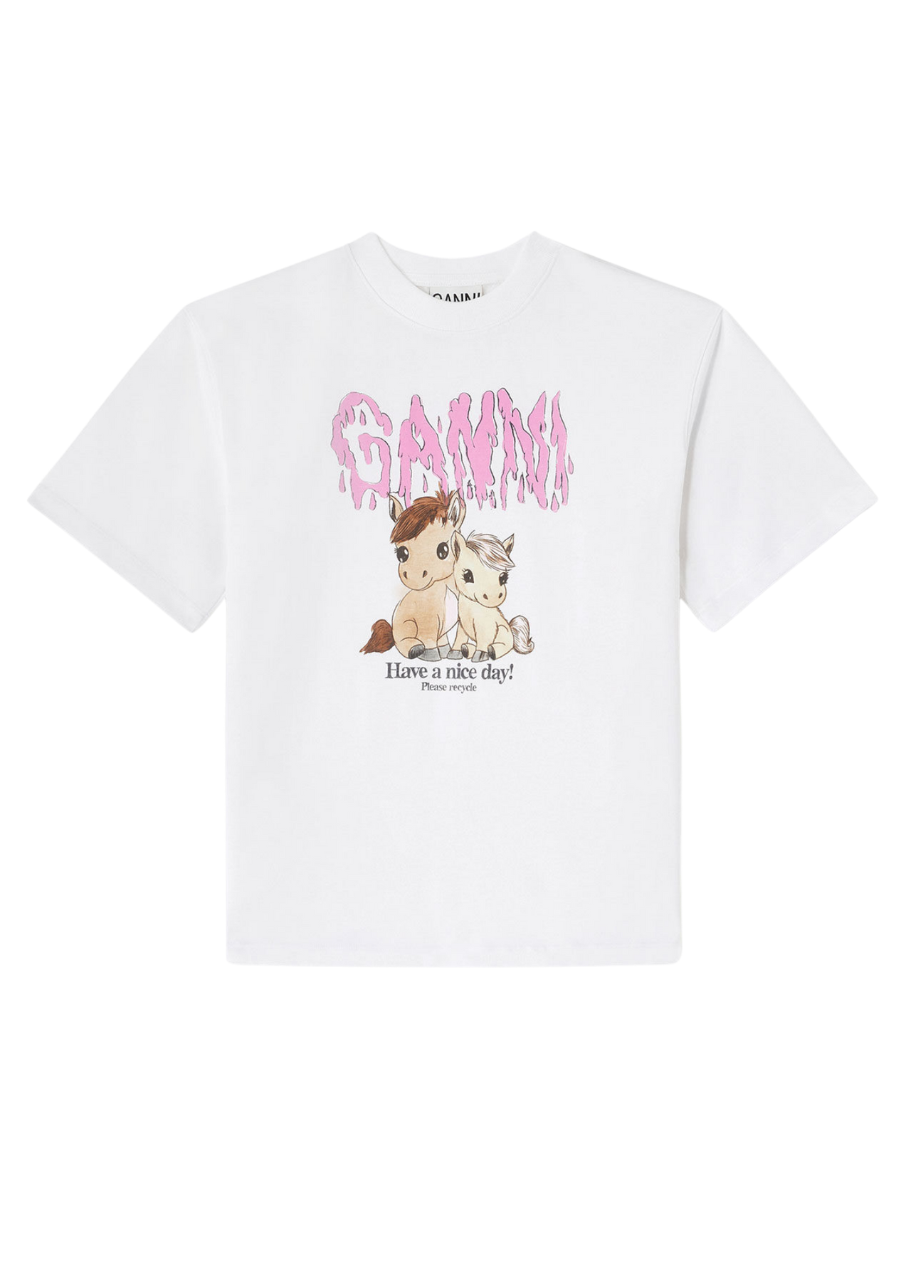 Basic Cotton Jersey T-Shirt - Bright White