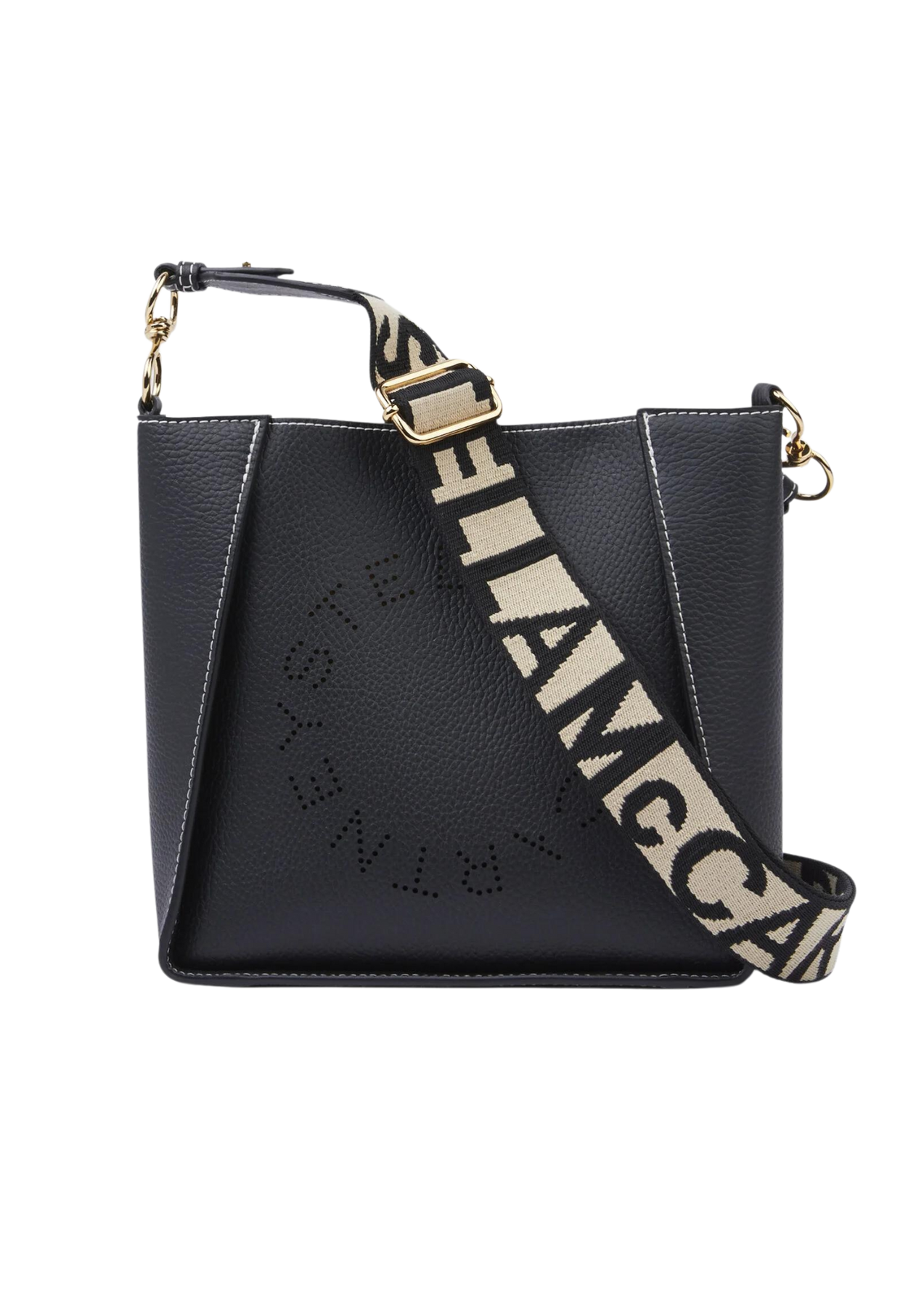 Logo Crossbody Bag - Svart