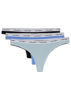 Thong 3Pk - Sterling Blue/Black/Glacier