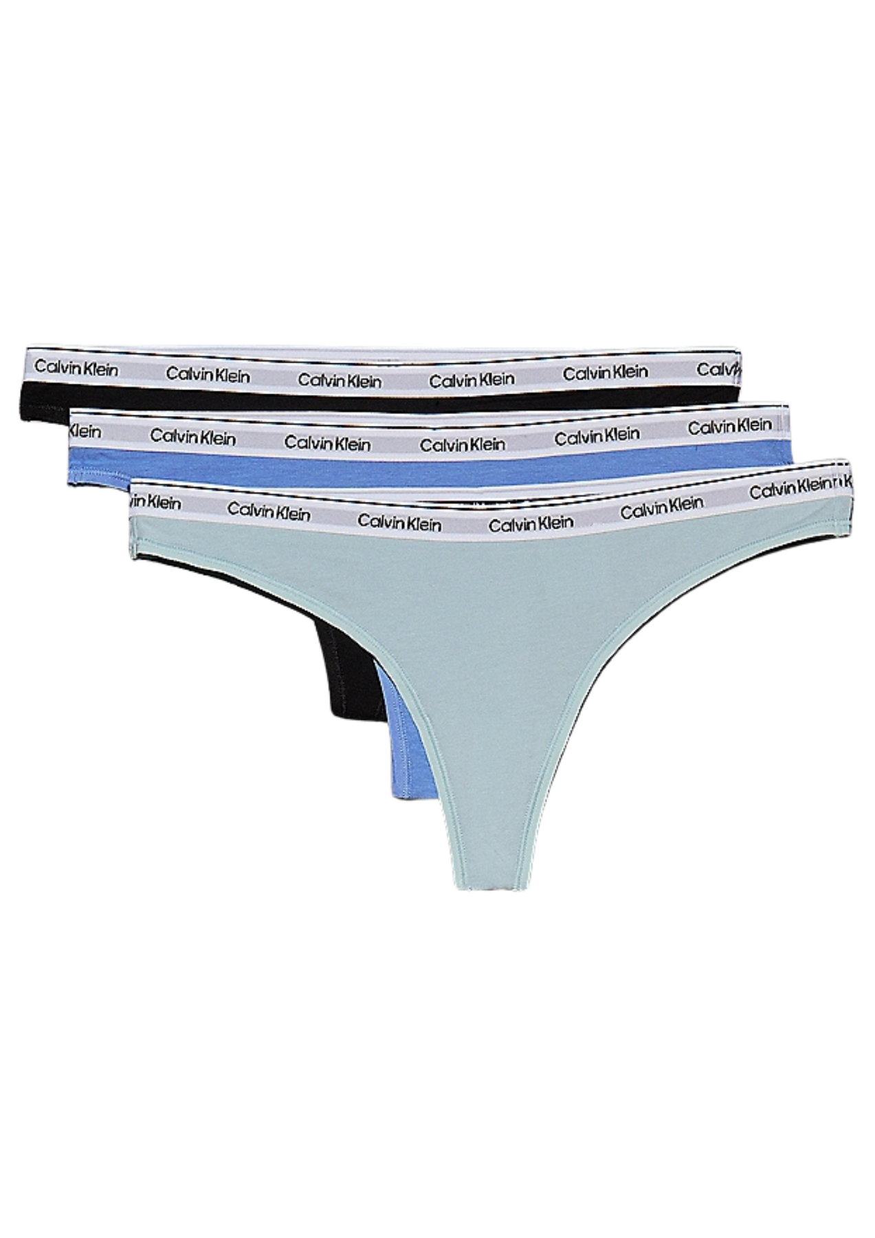 Stringtrosa 3-pack - Sterling Blue/Black/Glacier