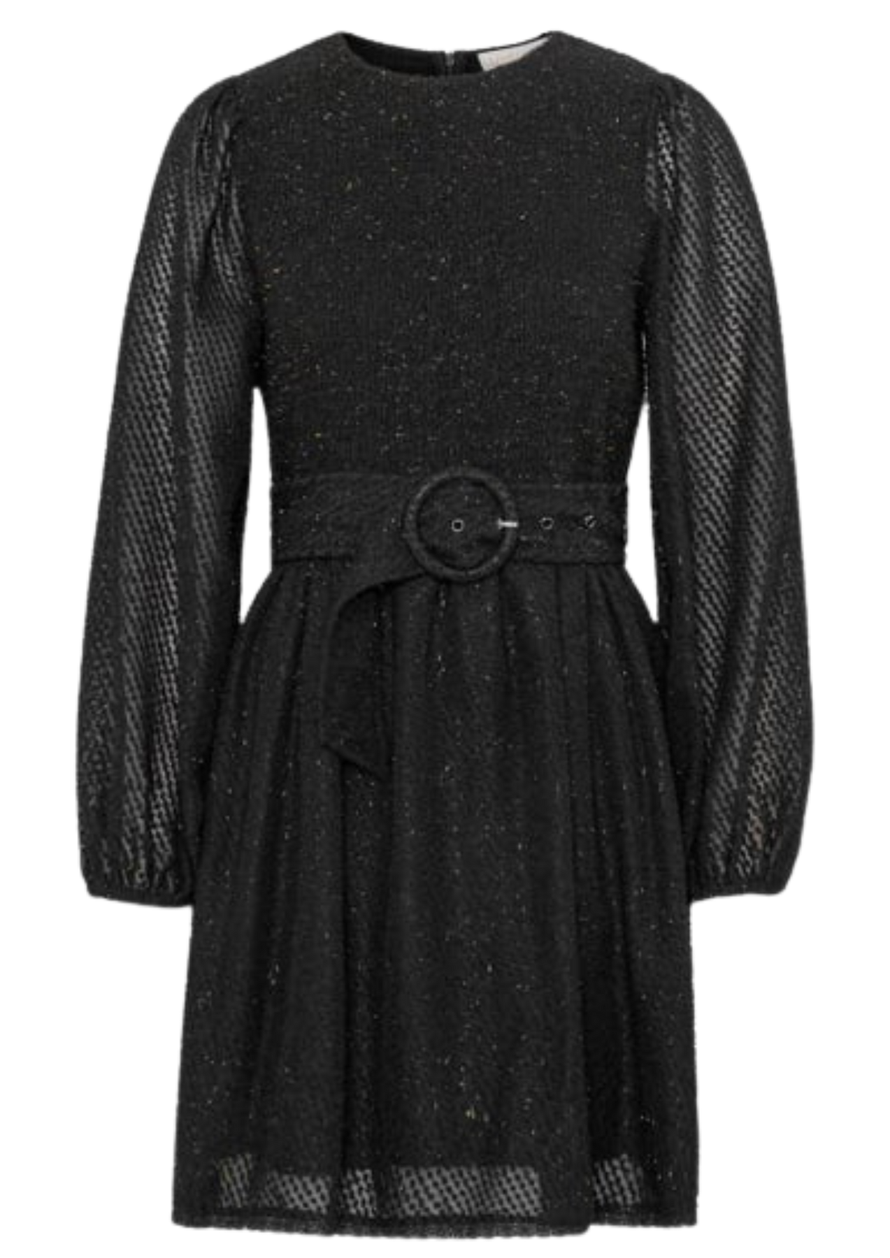 Camden Mini Dress - Black Glitter Dot