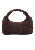 Mini Dandy Braided Suede - Choklad