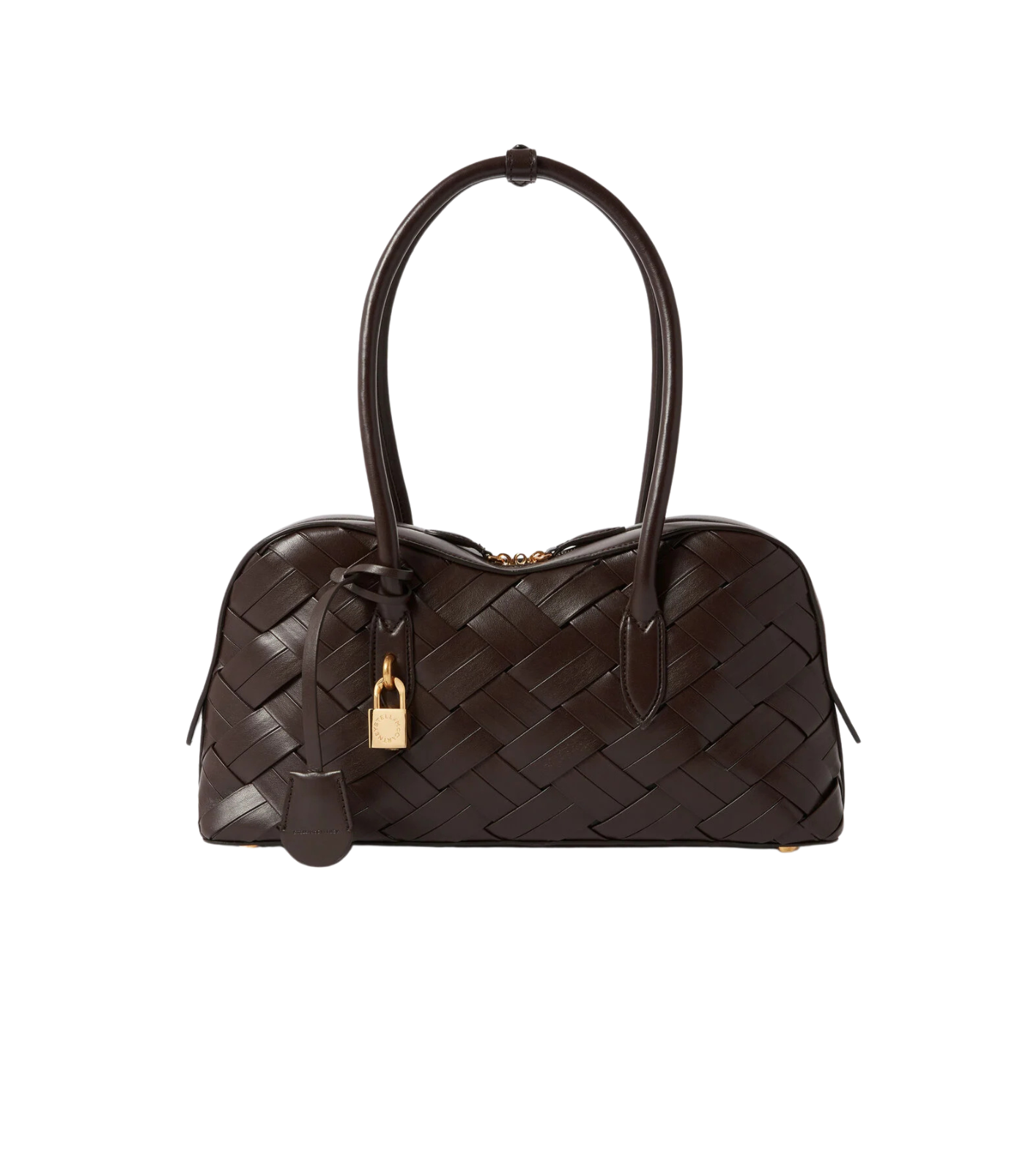 Ryder Woven Shoulder Bag - Chocolate Brown