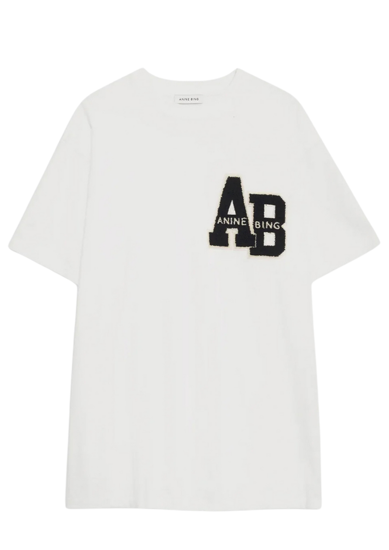 Lili Tee Letterman - Off White