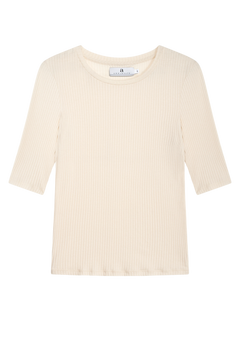 Alba Lyocell Rib - Ecru