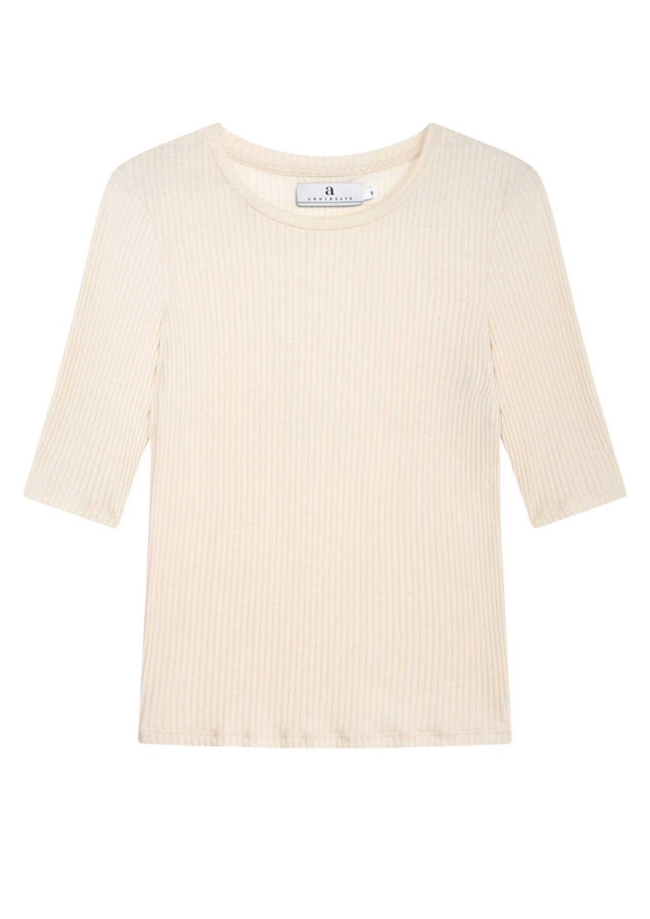 Alba Lyocell Rib - Ecru