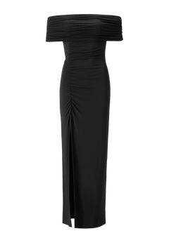Off-Shoulder Dress - Black