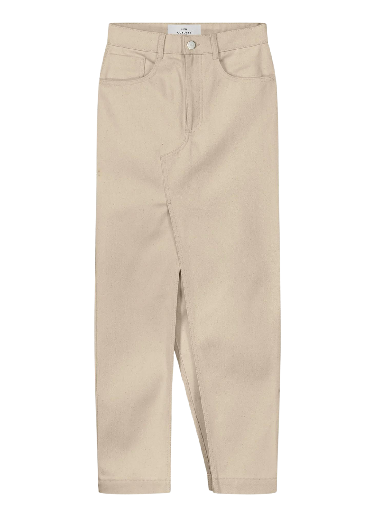 Lång denimkjol