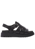 Clairemont Way Fisherman Sandal - Black Full Grain