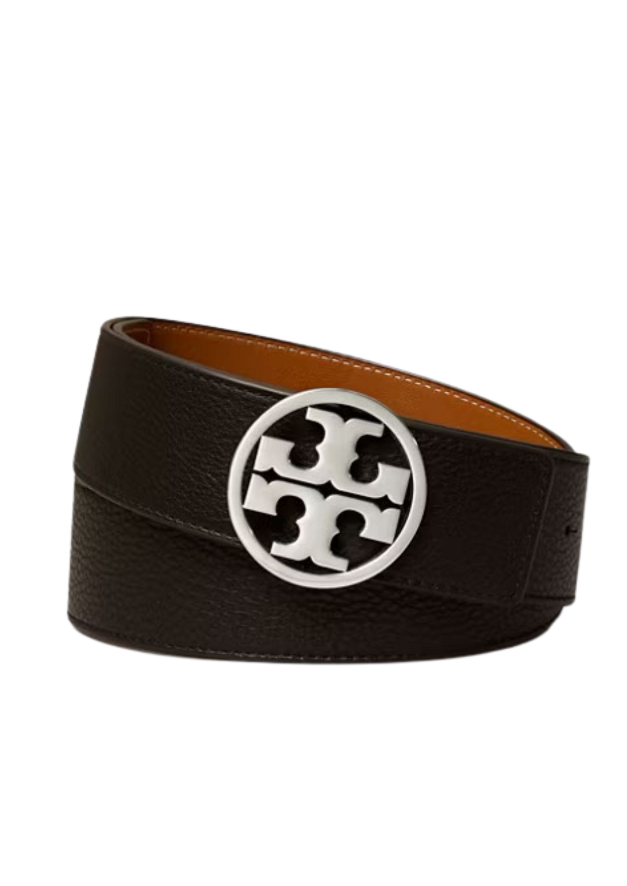 1.5" Miller Reversible Belt - Black / Classic Cuoio / Silver
