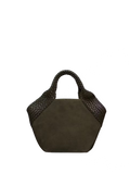 Aura Bag S - Olive Suede