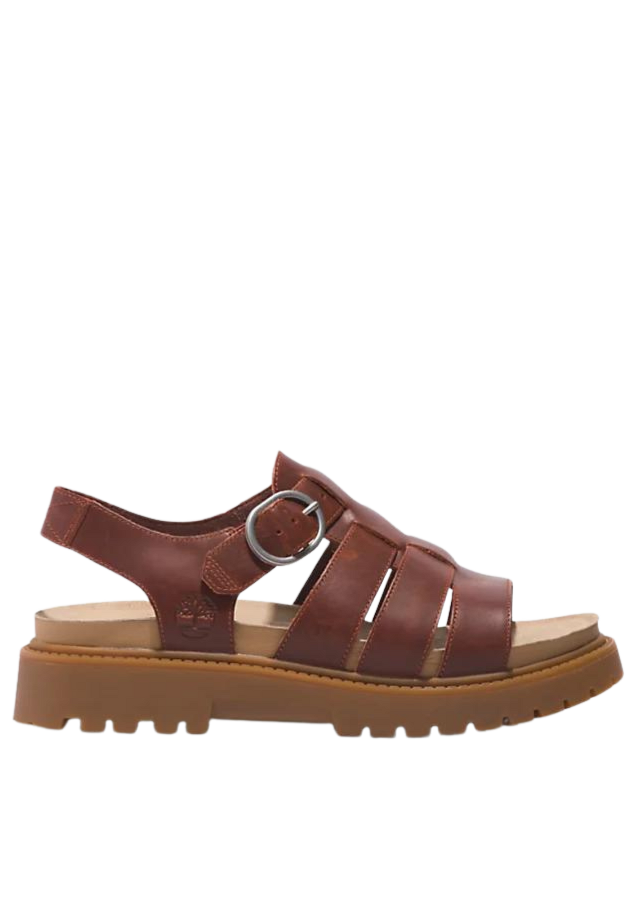 Clairemont Way Fisherman Sandal - Dark Red Full Grain
