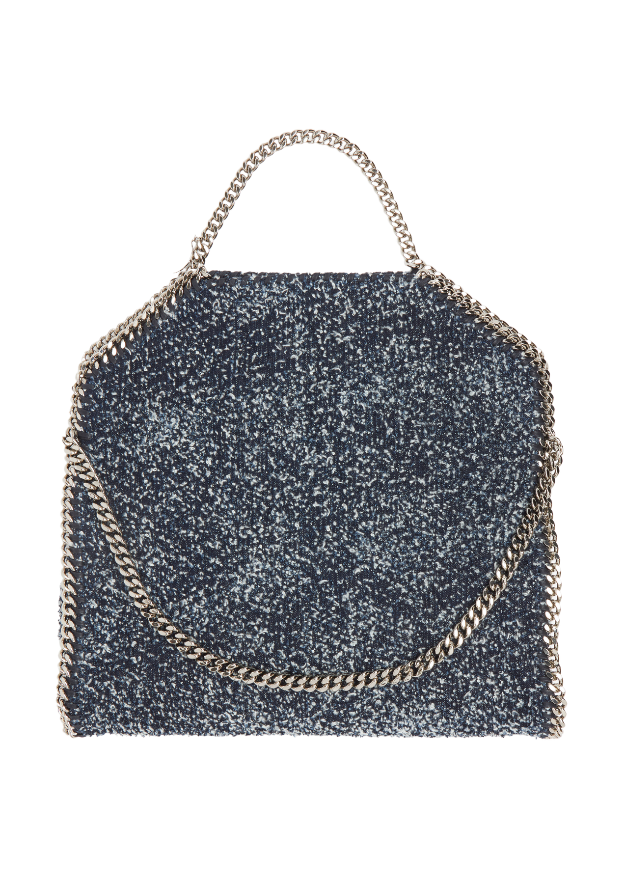 Falabella Fold-Over Bouclé Tote Bag - Ink