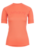 Rib Tech Tee - Light Coral