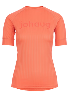 Rib Tech Tee - Light Coral