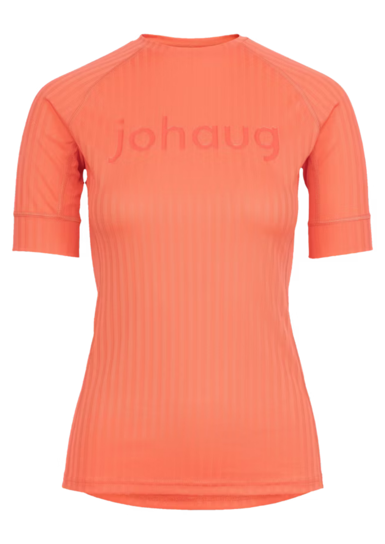 Rib Tech Tee - Light Coral