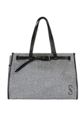Belted Tote Felt - Slate
