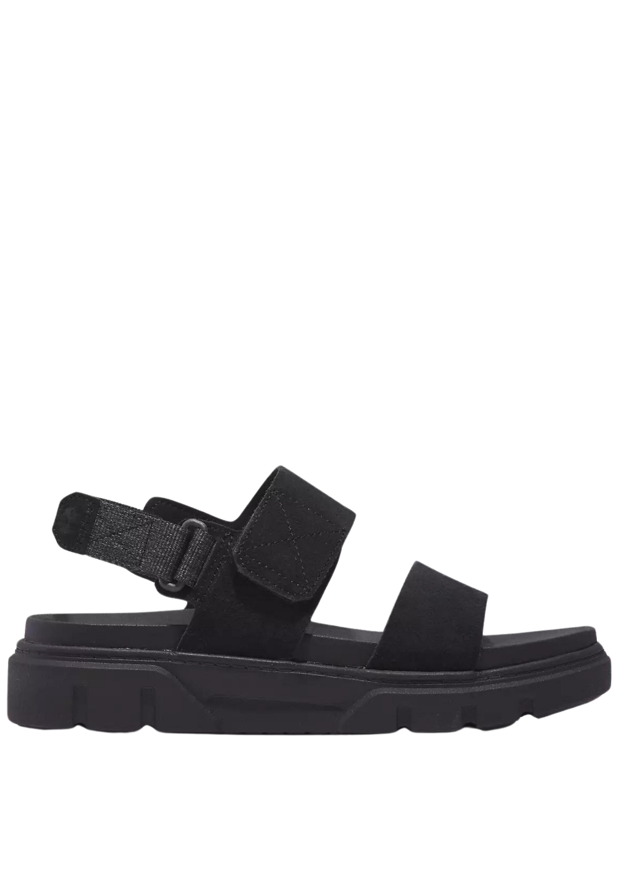 Greyfield Sandal Backstrap Sandal - Black Suede