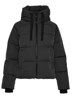 Pavine Down Short Jacket - Black