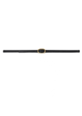 Mini Signature Link Belt - Black