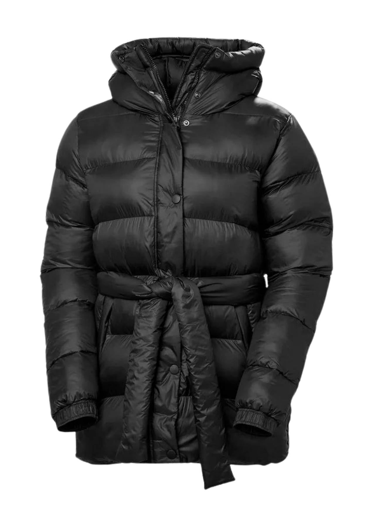 W Grace Puffy Parka - Black