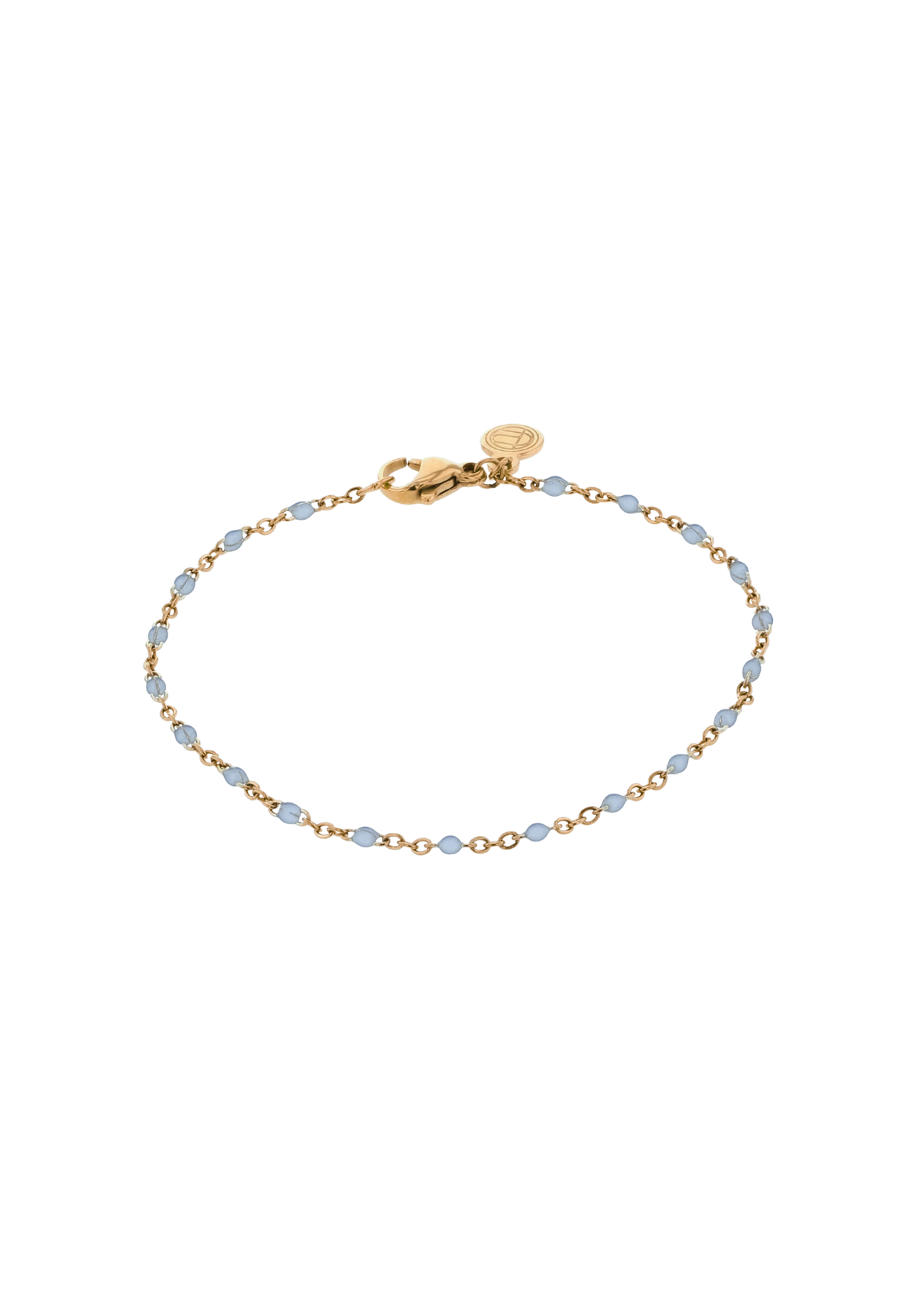 The Blue Bead Bracelet - Ljusblå