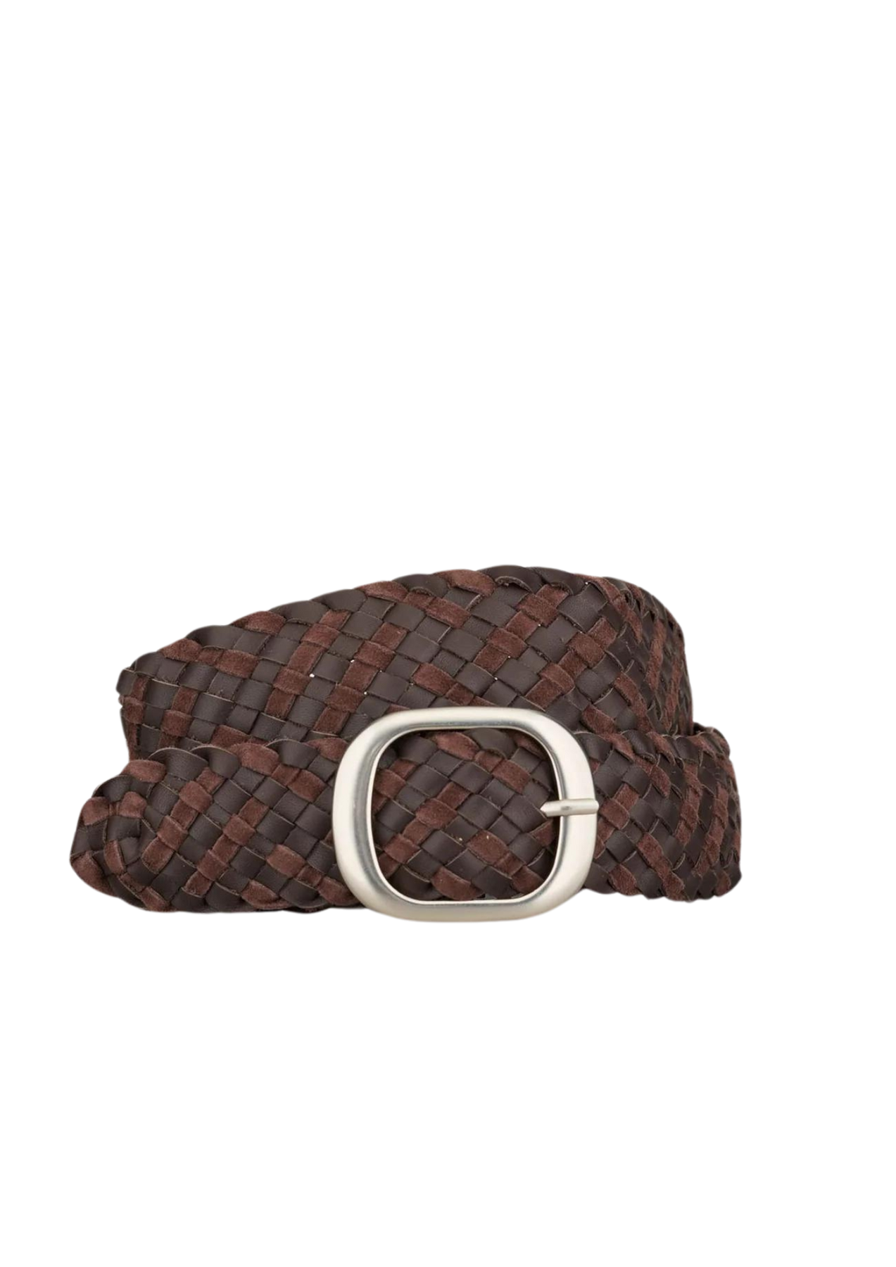 Mix Braided Rochel Skärp - Hot Fudge Brown