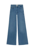 Le Slim Palazzo Raw Fray - Clearwater