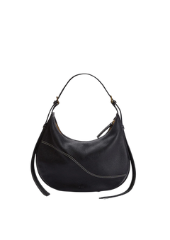 Liveri Grained Calf - Black/Contrast Stitch
