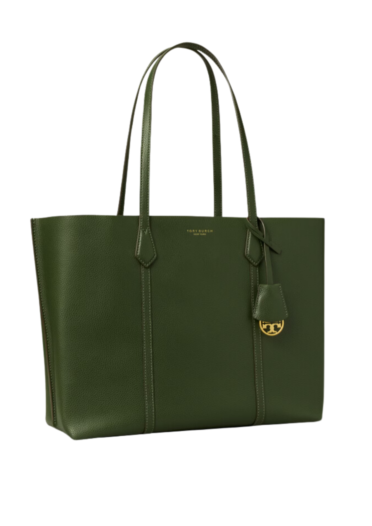 Perry Triple-Compartment Tote - Basil