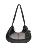Ganni Bou Bag Hobo Medium - Black