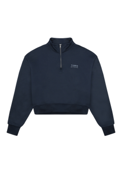 Tech Half Zip Sweatshirt - Pageant Blue