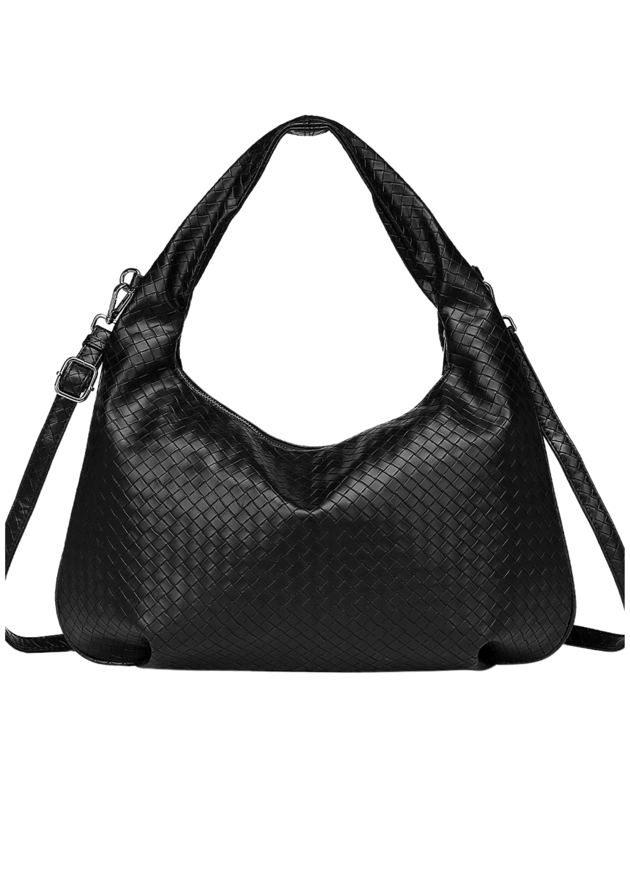 Peony Hobo Bag - Svart