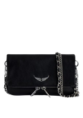 Zadig & Voltaire Rock Nano Grained Leather Väska - Svart