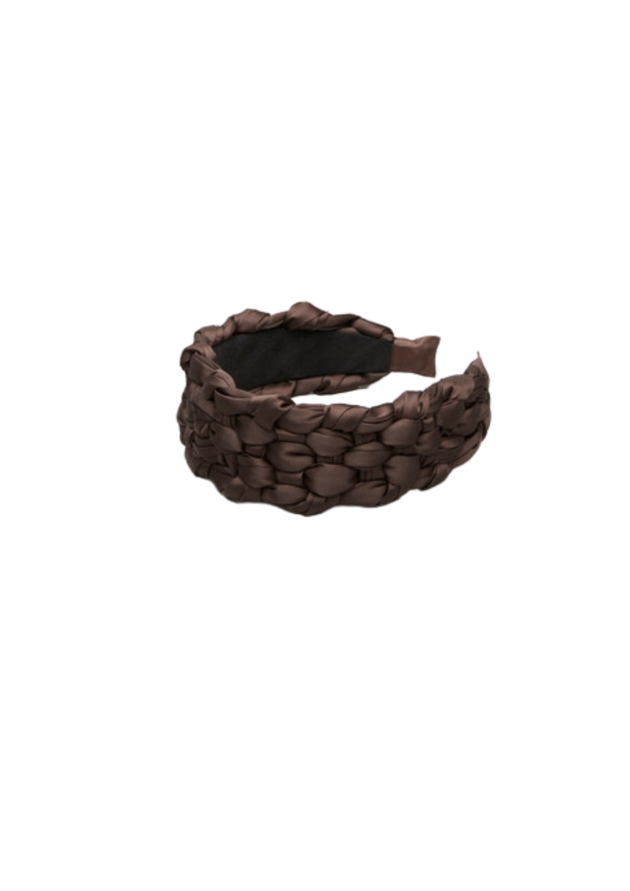 Helena Braided Hairbrace - Hot Fudge Brown