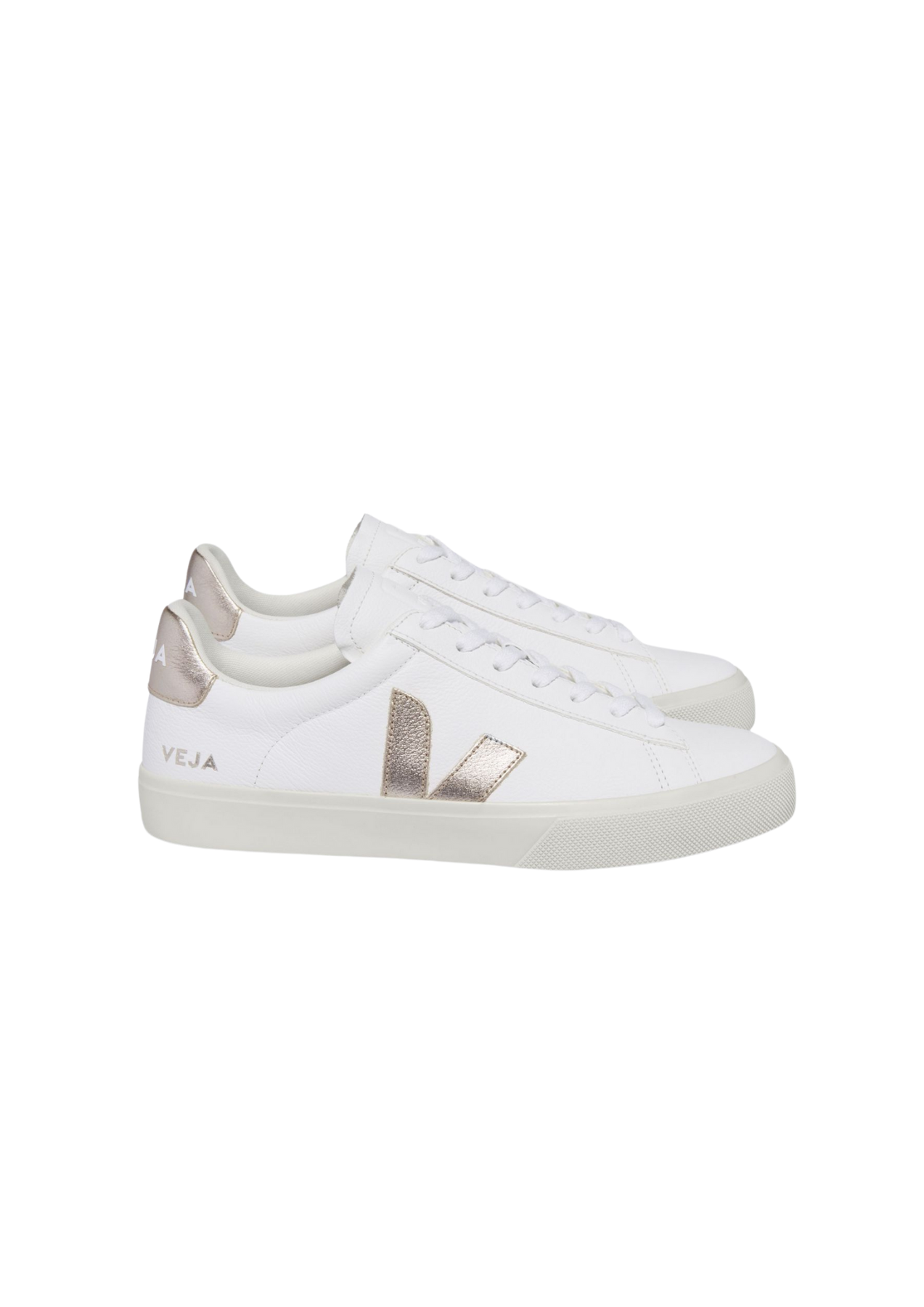 Veja Campo ChromeFree Leather - Extra White Platine
