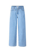Isolde Solid Pants - Ljusblå tvätt