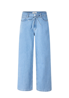 Isolde Solid Pants - Light Blue Wash
