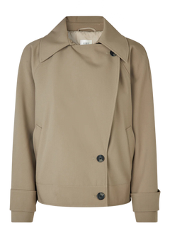 Silvie Trench Jacket - Fallen Rock