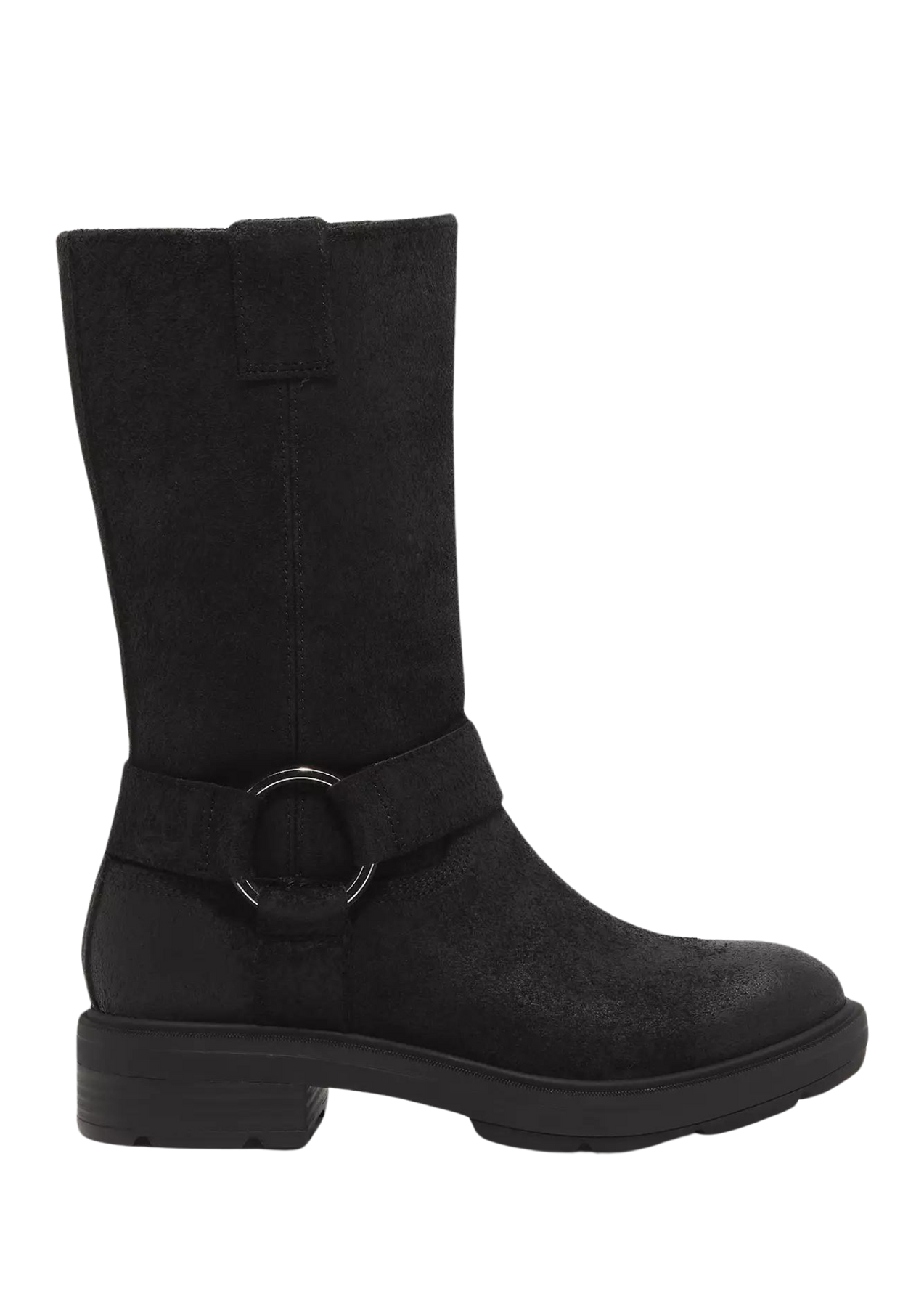 Brimfield Tall Pull On Boot - Svart Mocka