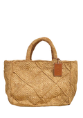 Sunset Bag Large - Tan Crochet