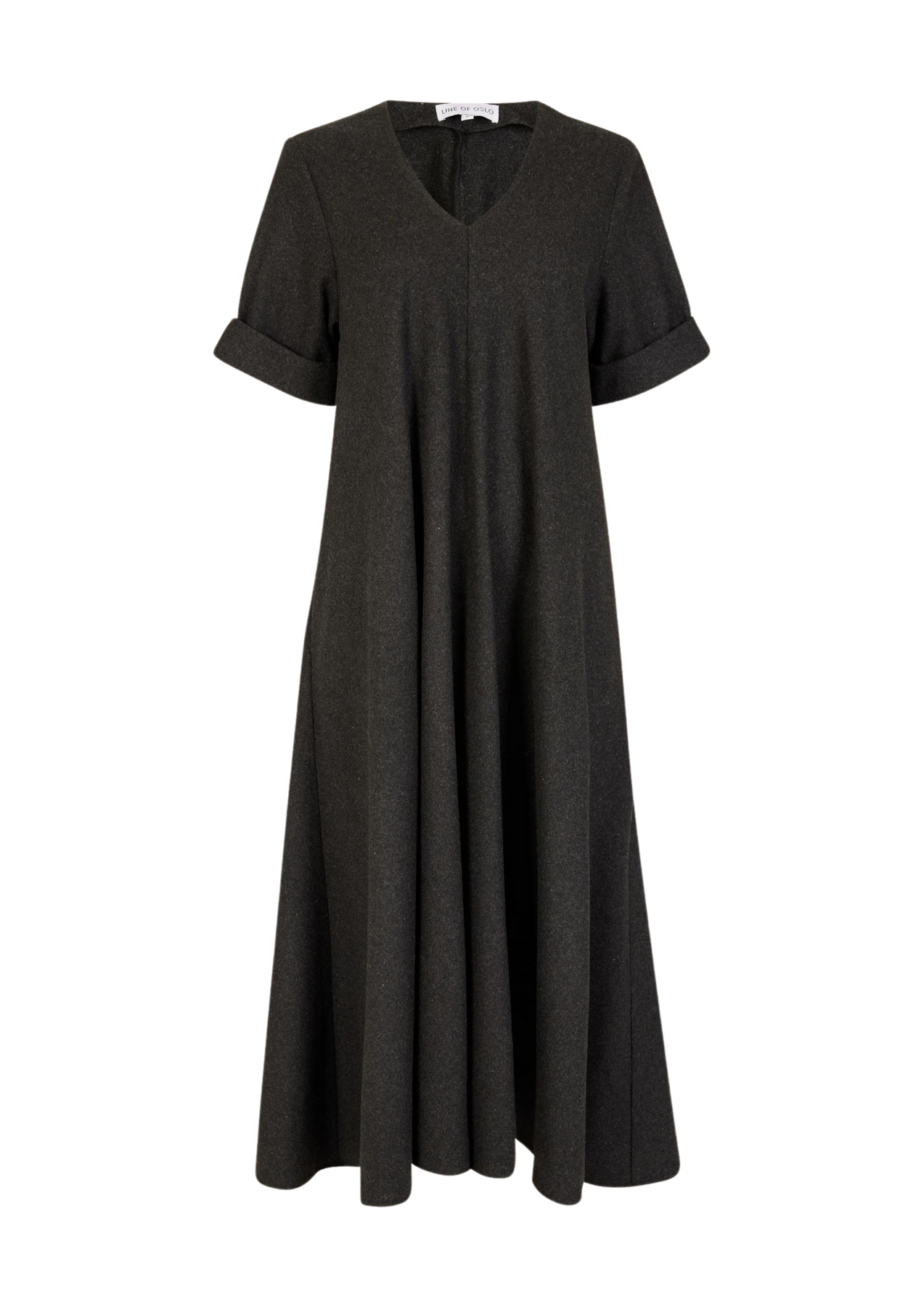 Eva Wool Dress - Antracite