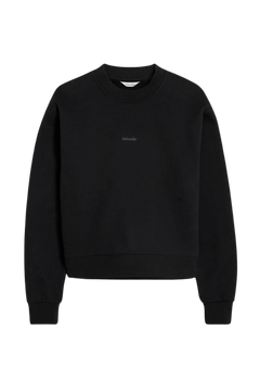 W Regular Crew - Black