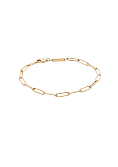 Box Bracelet (7 Inches) - Gold