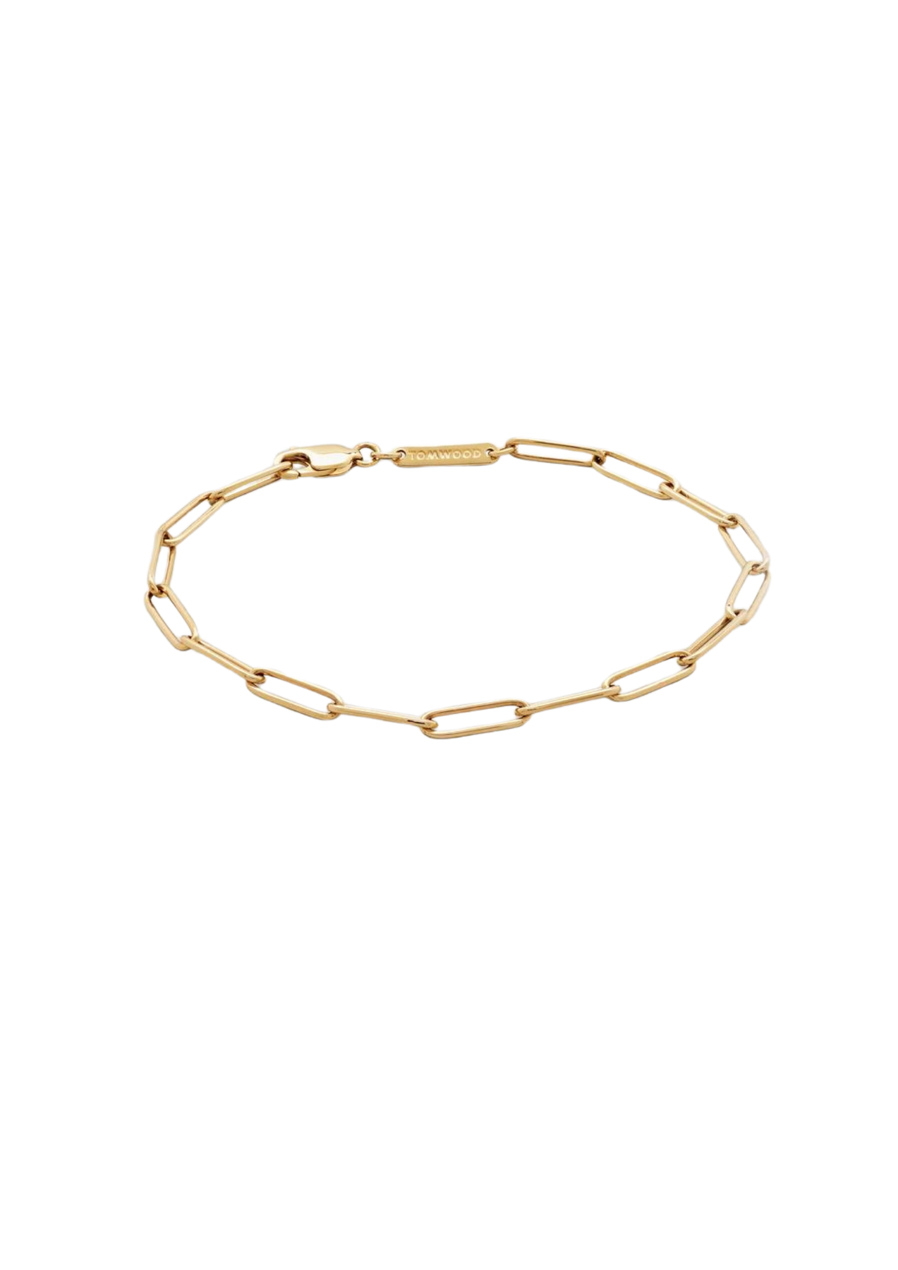 Tom Wood Box Bracelet (7 Inches) - Guld