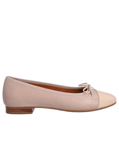 A6021 - Beige Patent/Beige Nappa