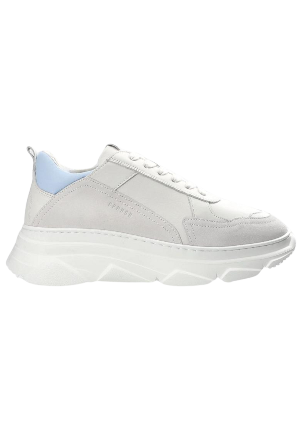 CPH40 Leather Mix - Off White/Ljusblå