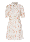 Juno Dress - White Rose Print